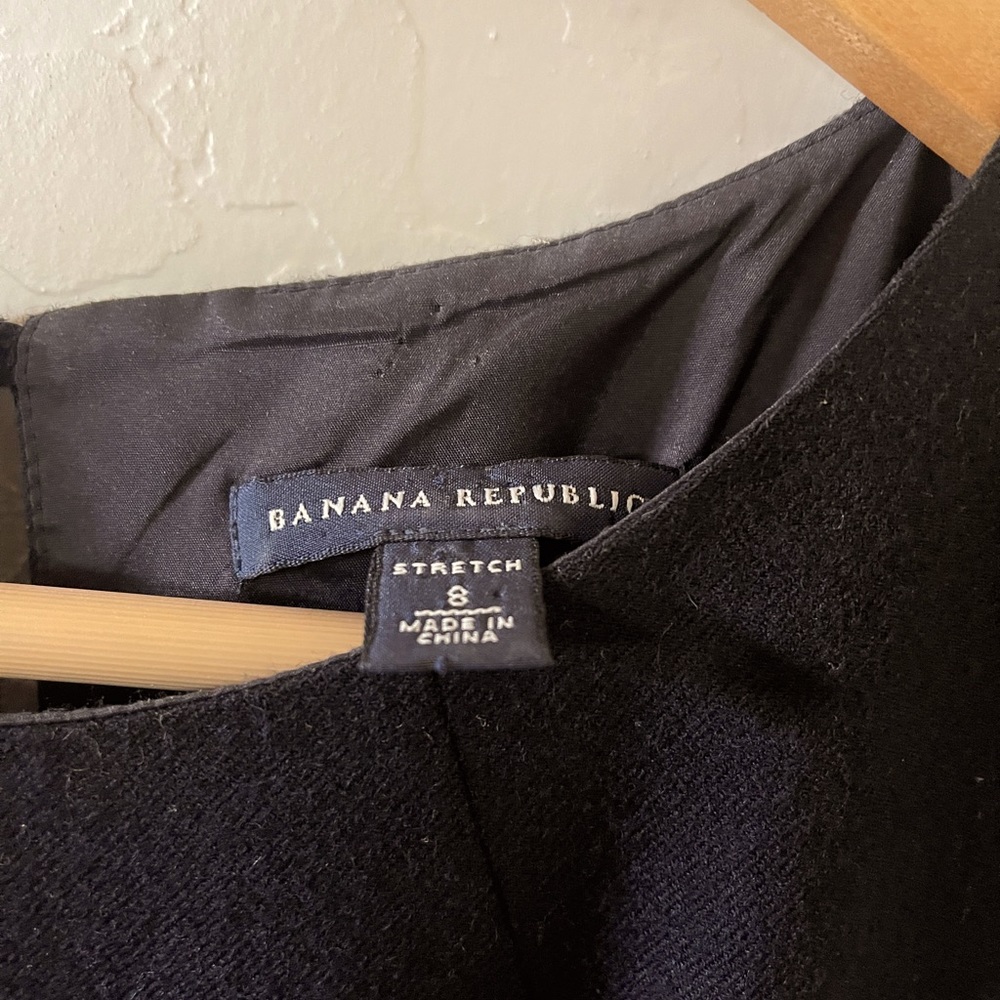 Black Sleeveless Banana Republic Dress size 8 - Picture 4 of 4